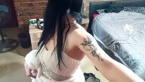 My buddy enjoying himself with my hot mom wife