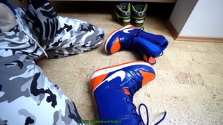 Gay stomping boots, snowboarder, cum on boots
