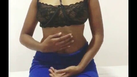 아시아 여자, 침실, 흑인 란제리