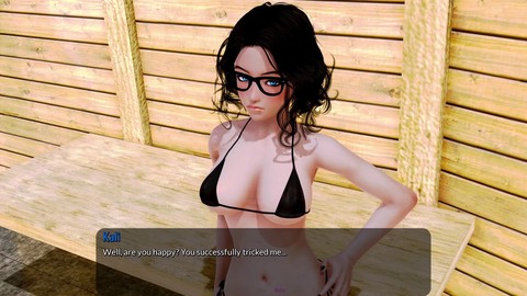 Joystick cinema, harem, animated