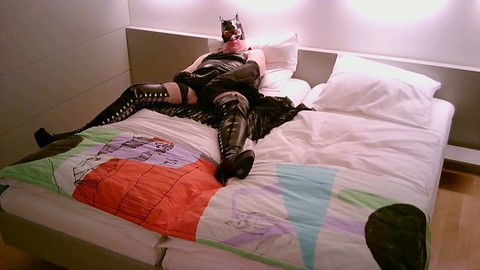 Osos gordos, hombre masturbándose, crossdresser webcam