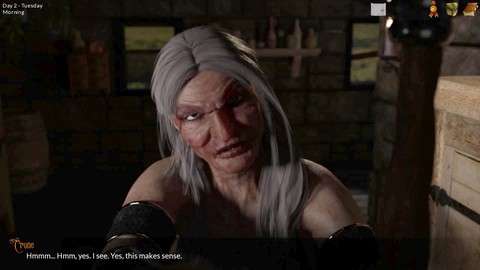 Прямой эфир, магия, зрелая женщина-немка