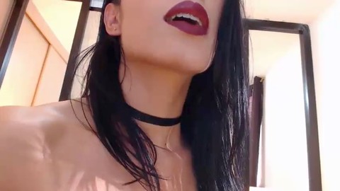 Shemale cumshow and intense cumshot action