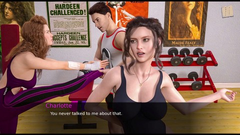 육덕 엉덩이, 성인 비주얼 노벨, 엉덩이