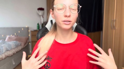 Role play, female domination, blond