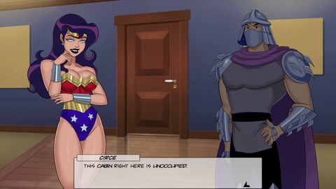 애니, dc comics, dc comic hentai