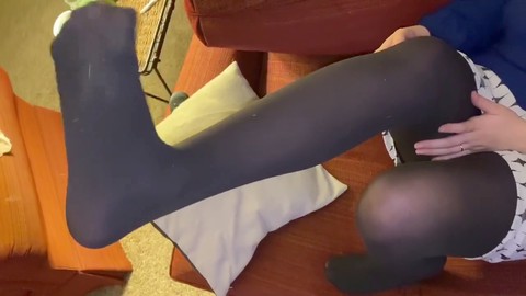 Nylon Füße anbeten