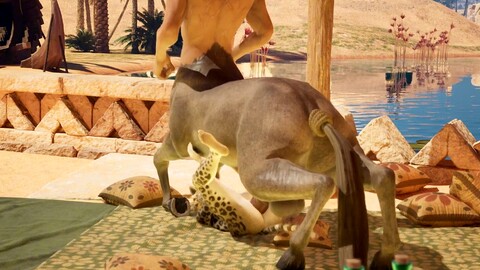 Relations sexuelles de centaure non rasé avec des actions poilues mettant en vedette Nick3dvid