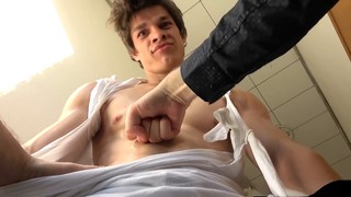 Massage boy, teen boy, str8