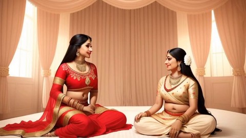 Fantaisie de dessin animé mettant en scène le séduisant demi-frère indien et sa belle demi-sœur Rozestybypass99