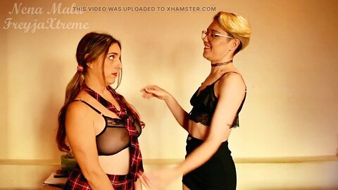 Colegialas, culito cerrado, inexperto