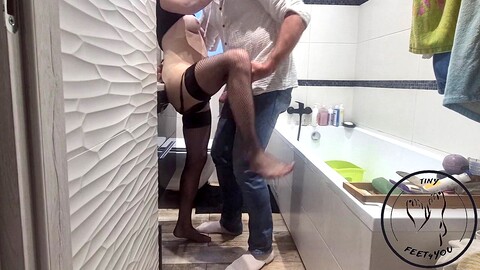 Stehende missionarstellung, interne ejakulation, verdammte