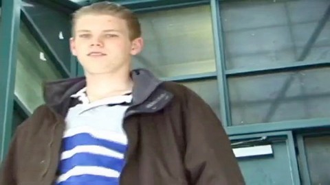 Gay toilet, amateur straight, public