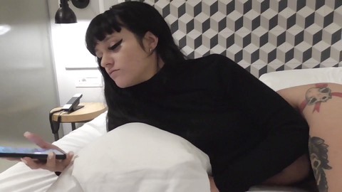 heißes brünette Babe